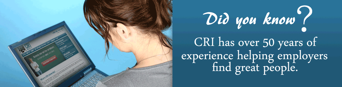 Use the right criteria